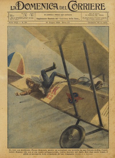 Een ongewenste vlucht door Achille Beltrame