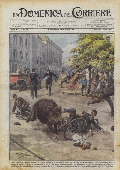 Een uitzonderlijke jacht door Achille Beltrame