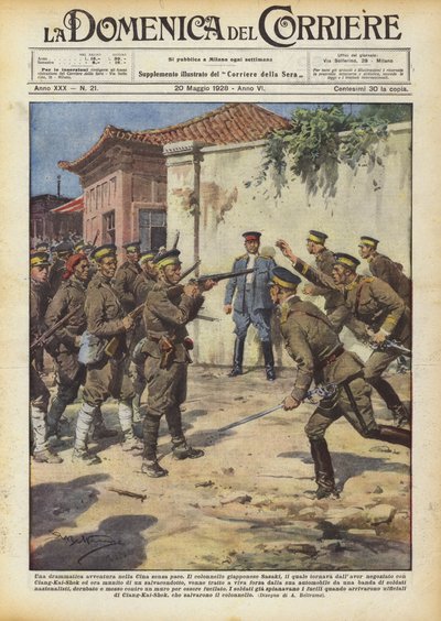 Een dramatisch avontuur in het onrustige China door Achille Beltrame