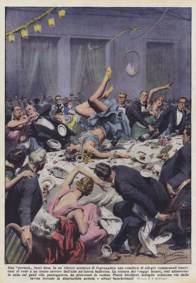 Een gerecht buiten de kaart door Achille Beltrame