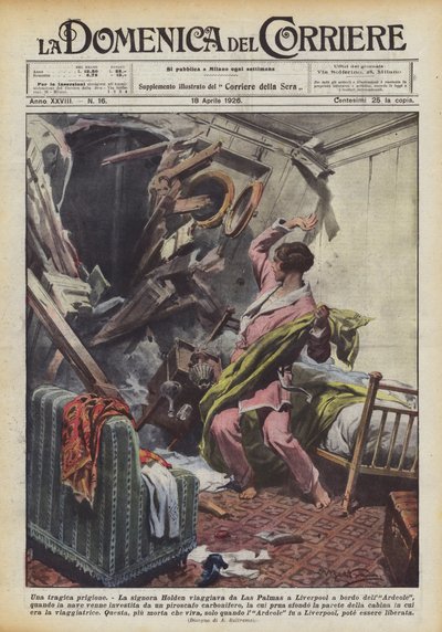 Een tragische gevangenis door Achille Beltrame
