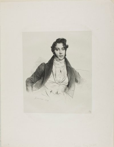 James Parry door Achille Devéria