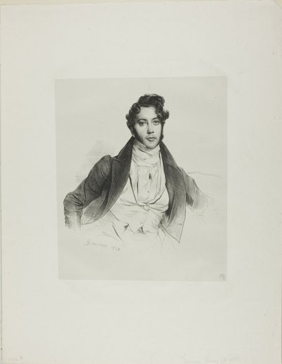 James Parry door Achille Devéria