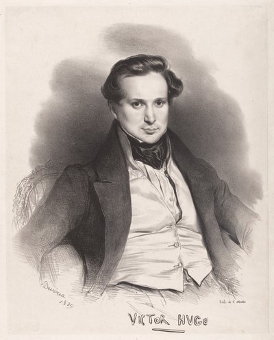 Victor Hugo door Achille Devéria