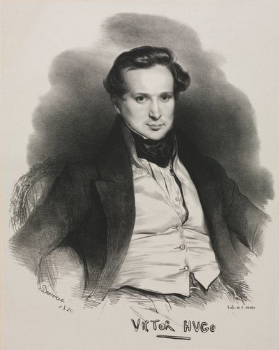 Victor Hugo door Achille Devéria