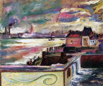 Antwerpen door Achille Emile Othon Friesz