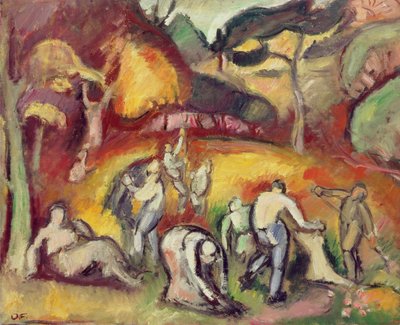 Herfstwerk door Achille Emile Othon Friesz