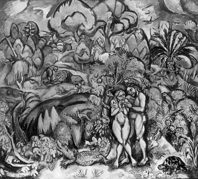 Tuin van Eden door Achille Emile Othon Friesz