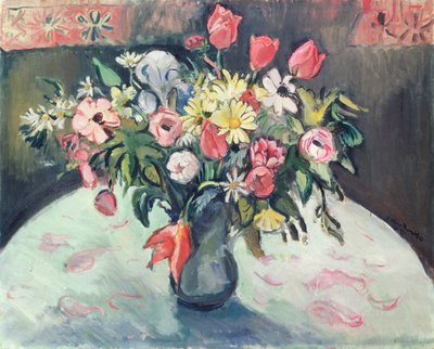 Tulpen en Margrieten door Achille Emile Othon Friesz