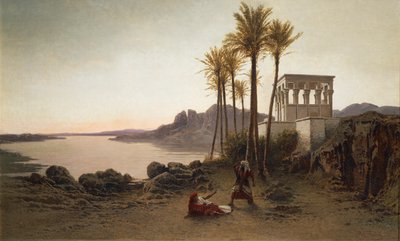 Scène uit Aida door Giuseppe Verdi, schilderij door Achilles Formis (1832-1906), Italië door Achille Formis Befani