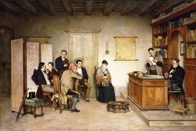 Het Voorlezen van het Testament door Achille Glisenti