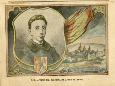 Illustratie van Achille Lemot in Le Pelerin door Achille Lemot