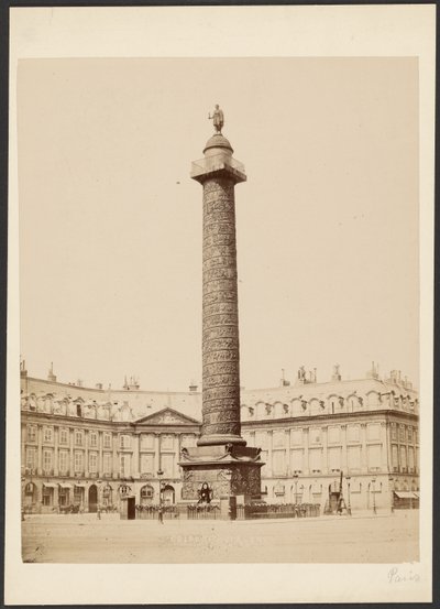 Zuil Vendôme door Achille Quinet