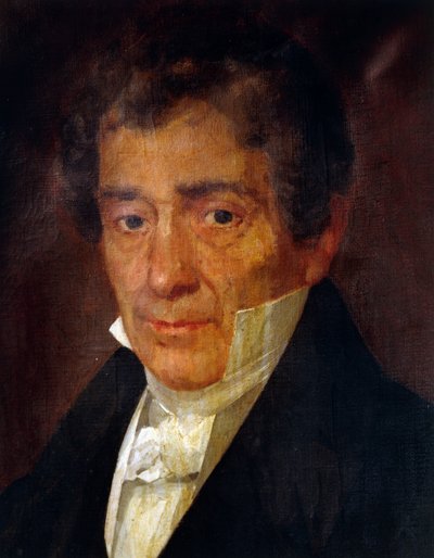 Portret van Luigi Cherubini door Achille Vitozzi