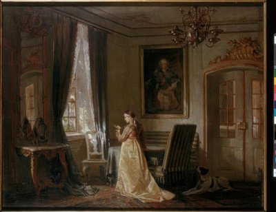 Tuinkamer van het landhuis Wiepersdorf door Achim von Arnim