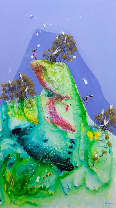 Een sprookjesachtige vlucht over de bergen door Adam Bogusz