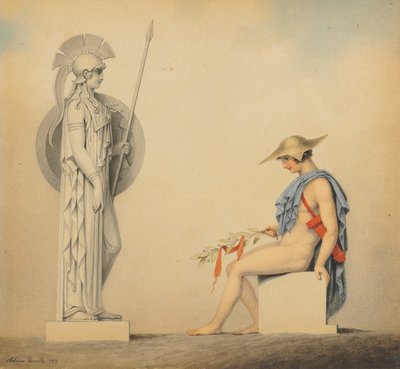 De boetedoening van Orestes, 1813 door Adam Buck