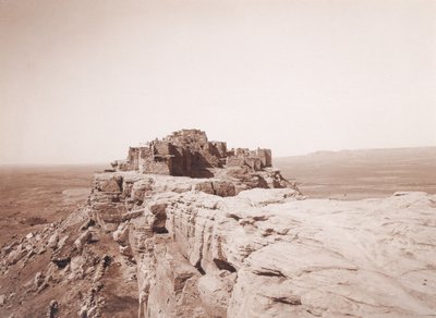 Walpi (Moki Town) vanuit het noorden door Adam Clark Vroman
