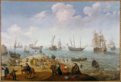 Visscène door Adam Willaerts