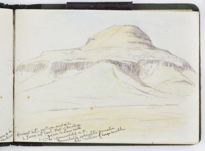 Schetsboek van aquarellen, tekeningen en notities, Mexico, 1896-1898 door Adela Breton