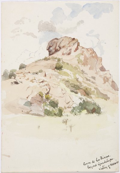 Uitzicht - Cerro de los Riscos, voorbij Guadalupe, Mexico door Adela Breton