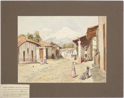 Vulkaan van Orizaba of Citlaltépetl - Sterrenberg - Varacruz, Mexico door Adela Breton