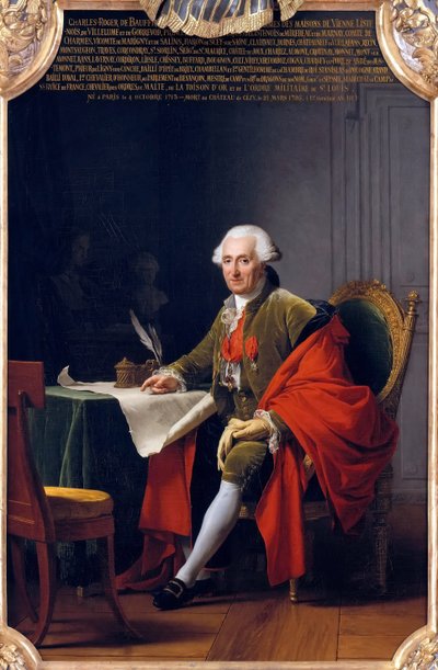 Charles-Roger, prins de Bauffremont door Adelaide Labille Guiard