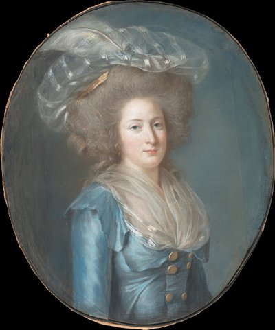 Madame Élisabeth de France door Adelaide Labille Guiard