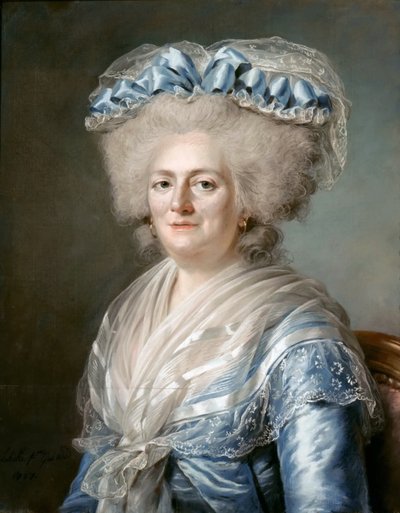 Marie Louise Thérèse Victoire van Frankrijk 1733-1799 door Adelaide Labille Guiard