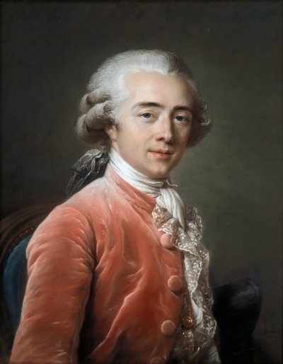 Portret van François-André Vincent 1746-1816, 1782 door Adelaide Labille Guiard