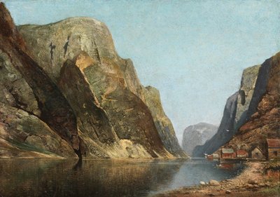 Sognefjord, Noorwegen door Adelsteen Normann