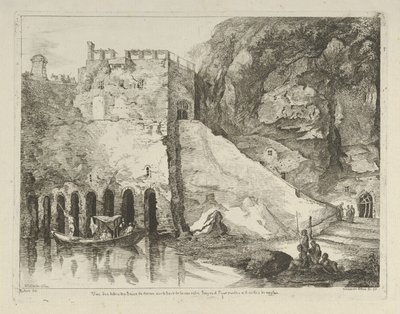 Vue des debris des bains de Neron uit Differentes vues dessinées d