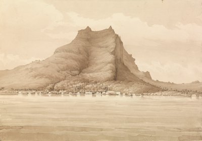 Bora bora, 4 september 1849 [Society Islands] door Admiral Sir Edward Gennys Fanshawe
