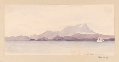 Keeney Balloo S.E uit West-Indië, Noord-Amerika en Borneo plakboek door Admiral Sir Edward Gennys Fanshawe