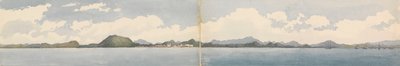 Panama, maart 1850 door Admiral Sir Edward Gennys Fanshawe
