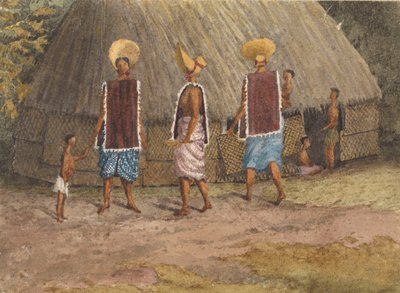 Zondagsmutsen op de Navigators Eilanden (Samoa), Apia Bay, 14 september 1849 door Admiral Sir Edward Gennys Fanshawe