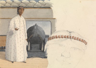 Teriitaria of Ariapaia, Koningin van Huahine, 30 augustus 1849 door Admiral Sir Edward Gennys Fanshawe