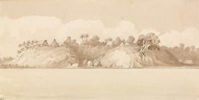 Vewa, Feejee-eilanden, oktober 1849 [Fiji] door Admiral Sir Edward Gennys Fanshawe