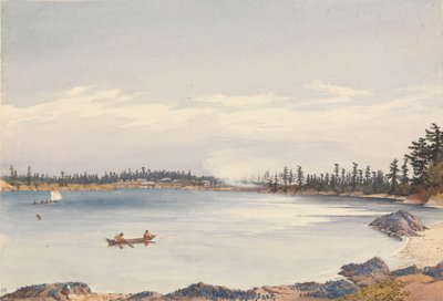 Victoria Settlement, Vancouver Island, 13 augustus 1851 [Canada] door Admiral Sir Edward Gennys Fanshawe