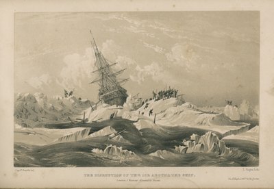 De verstoring van het ijs rond het schip door Admiral William Henry Smyth