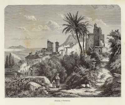 Italië - Terracina door Adolf Closs