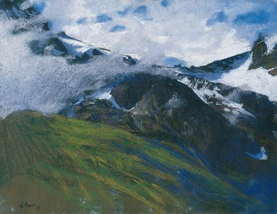 Stijgende mist door Adolf Gross