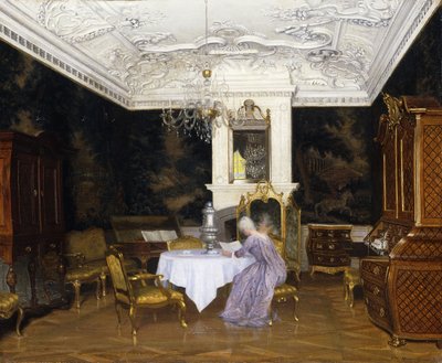Fredensborg door Adolf Heinrich Hansen