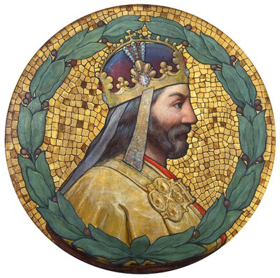 Karel IV door Adolf Liebscher