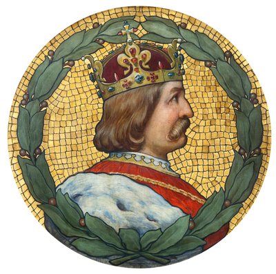 George van Podebrady, 1900 door Adolf Liebscher