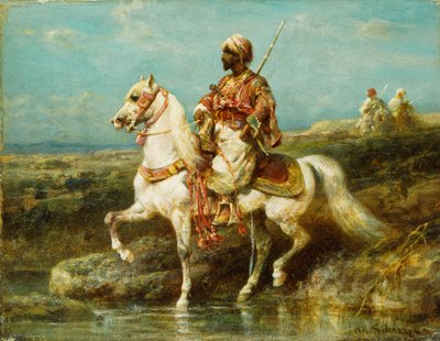 Arabische Ruiter door Adolf Schreyer