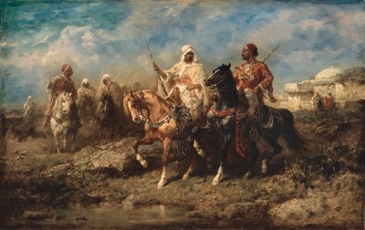 Arabieren door Adolf Schreyer