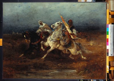 De Nachtelijke Aanval door Adolf Schreyer