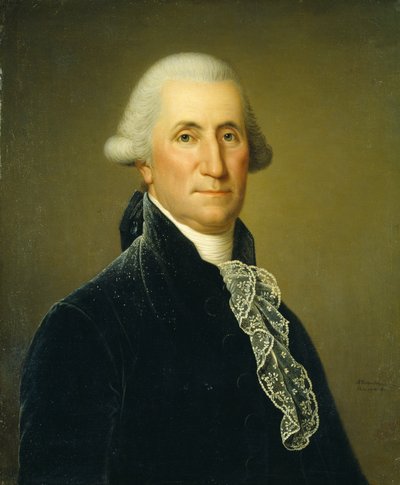 George Washington, 1795 door Adolf Ulrich Wertmuller
