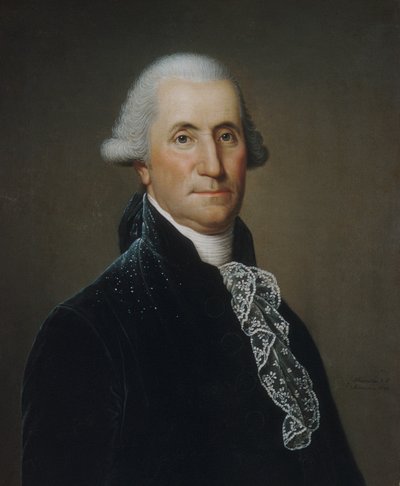 George Washington, 1795 door Adolf Ulrich Wertmuller